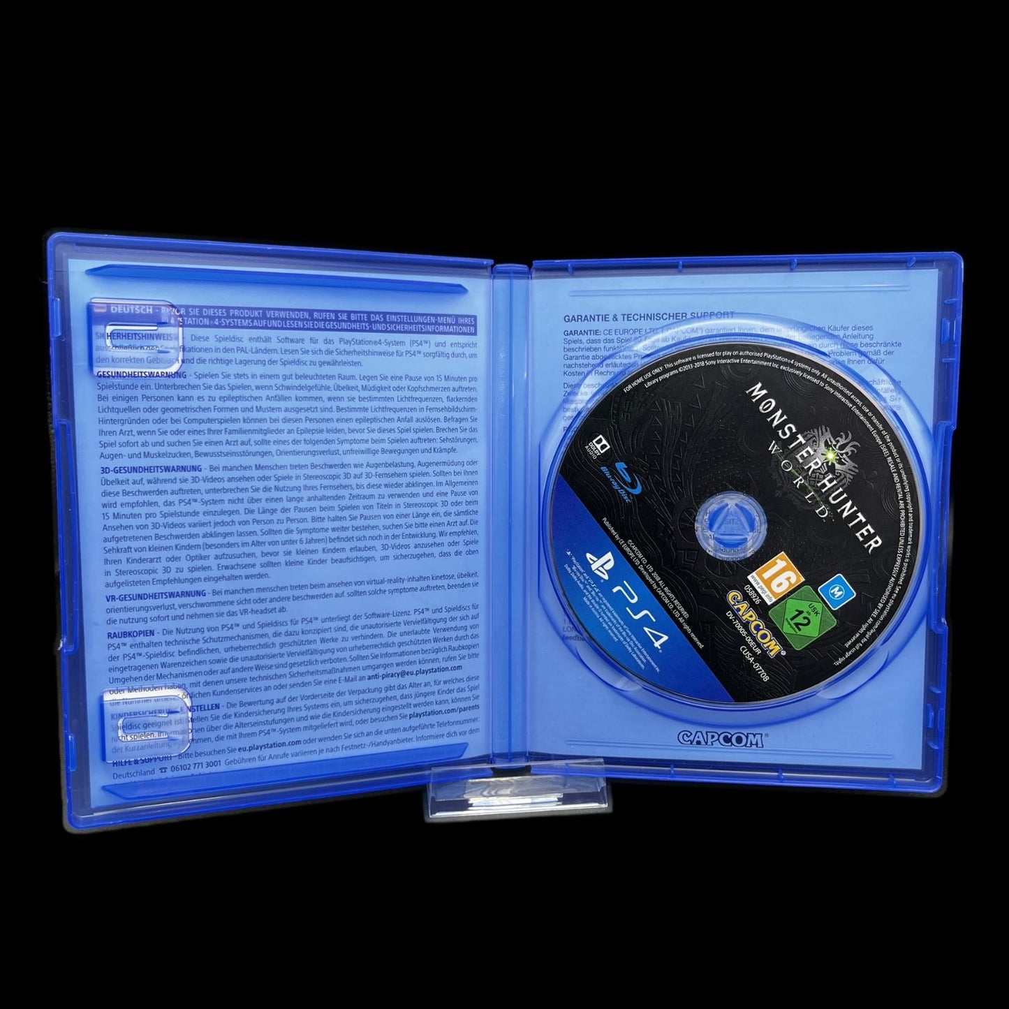 Monster Hunter World - Sony Playstation PS4 - PAL - Zustand sehr gut