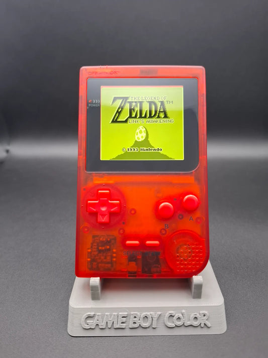 Nintendo Gameboy Pocket - Rot - Modded - Beleuchtestes IPS Display