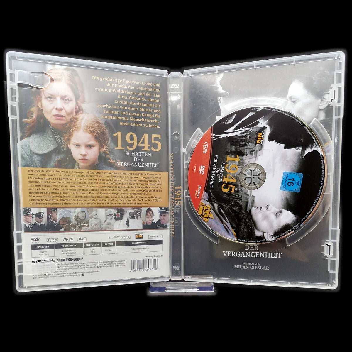 1945 - Schatten der Vergangenheit - Wendecover - Drama - DVD - Film - Sehr gut