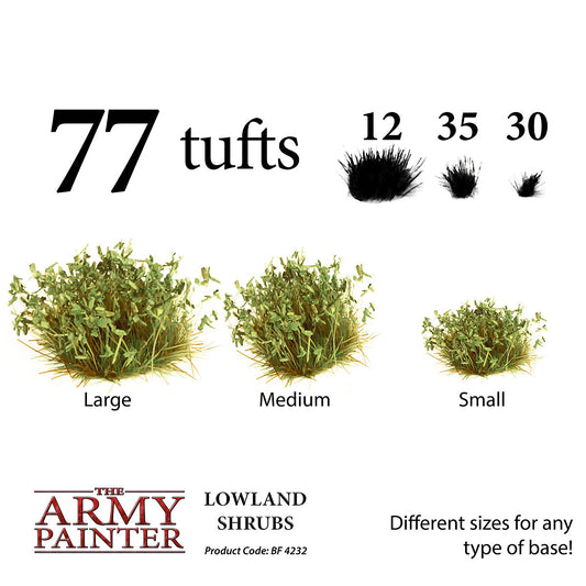 The Army Painter - Lowland Shrubs - Bewuchs für Tabletop-Gelände und Basen