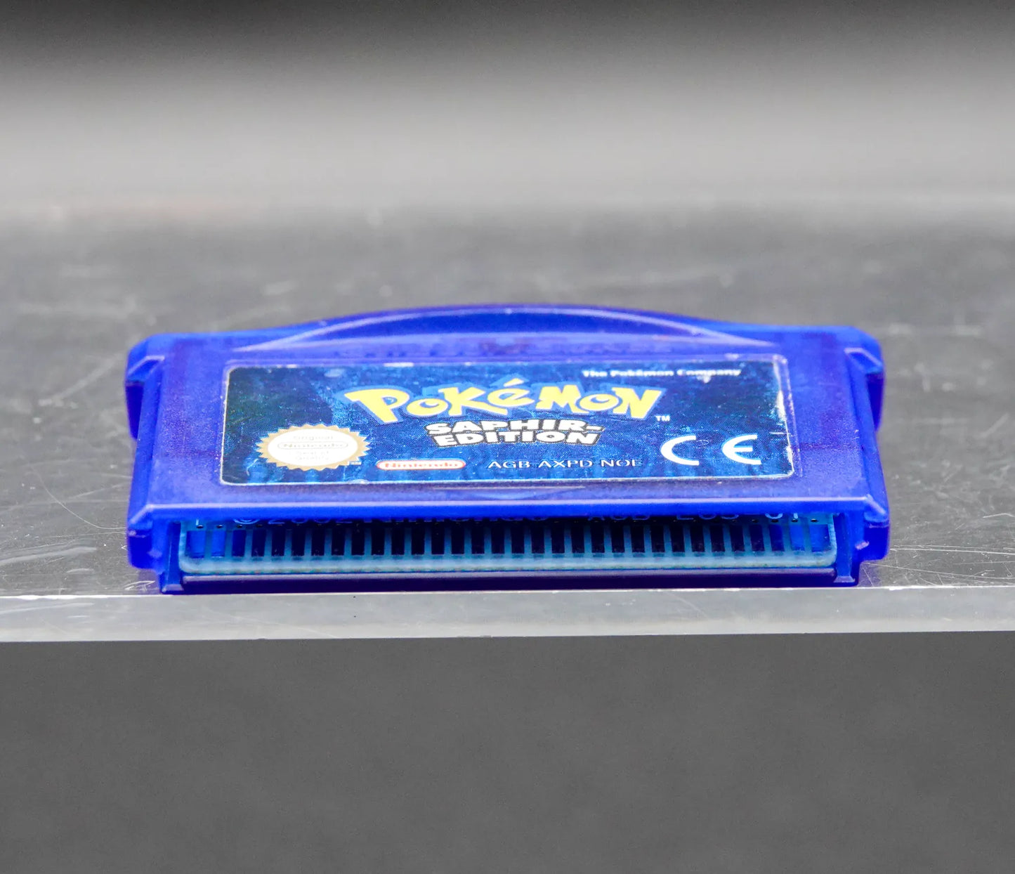 Nintendo Gameboy Advance SP Saphir Edition Set neues Gehäuse neue Displayscheibe