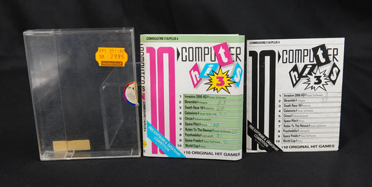 Computer Hits 3 - 10 in 1 Spielesammlung für Commodore C-16 - CiB - Gebraucht