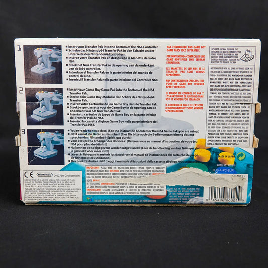 Nintendo 64 N64 Transfer Pak - CiB in OVP Originalkarton und Inlay - Gebraucht