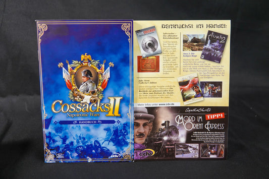 Cossacks II Gold - Napoleonic Wars + Battle for Europe - PC Game im Papp-Schuber