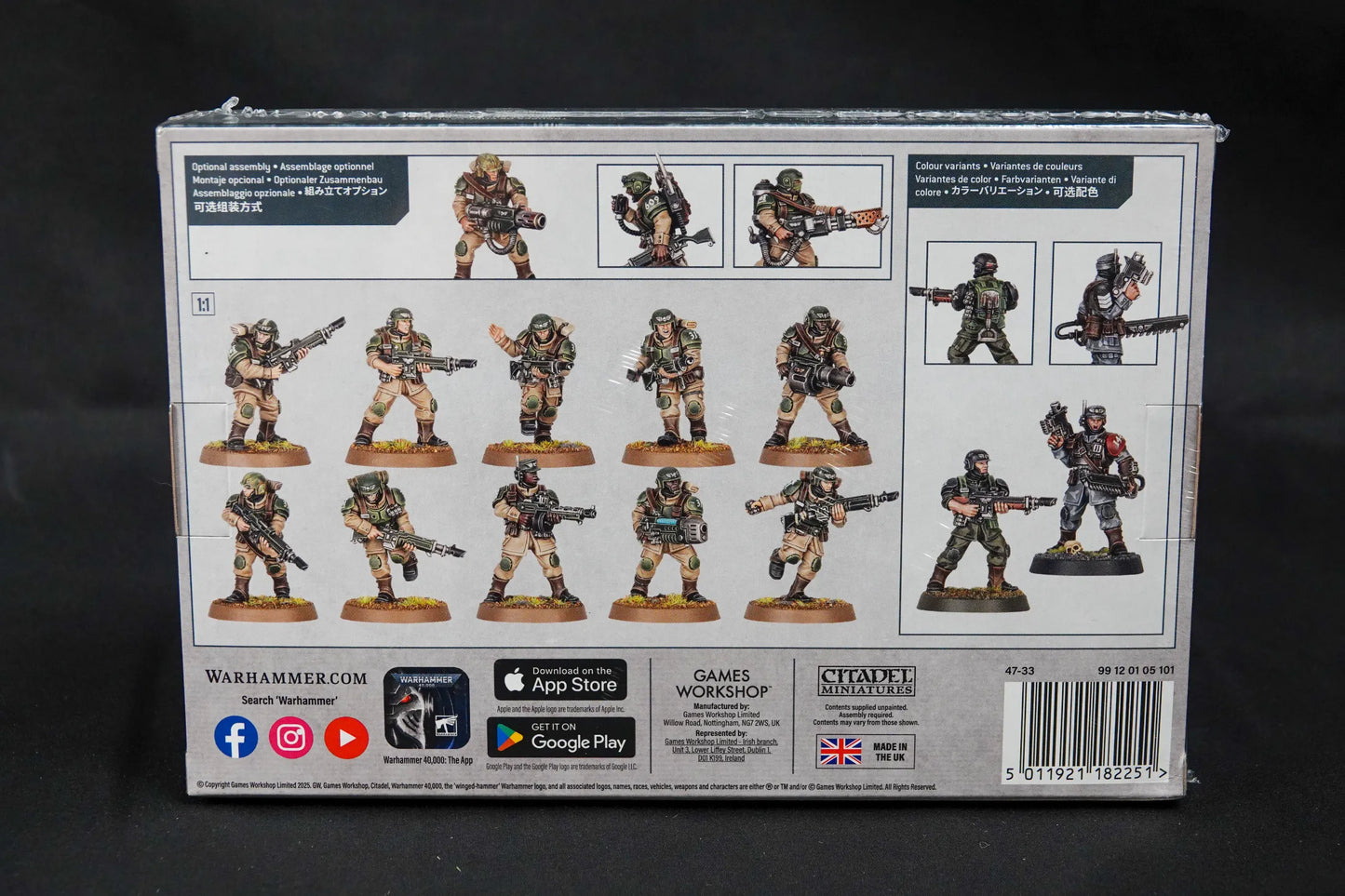 Warhammer: 40K - ASTRA MILITARUM - CADIAN SHOCK TROOPS