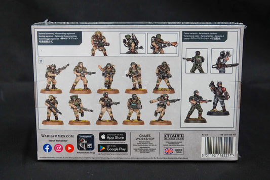 Warhammer: 40K - ASTRA MILITARUM - CADIAN SHOCK TROOPS