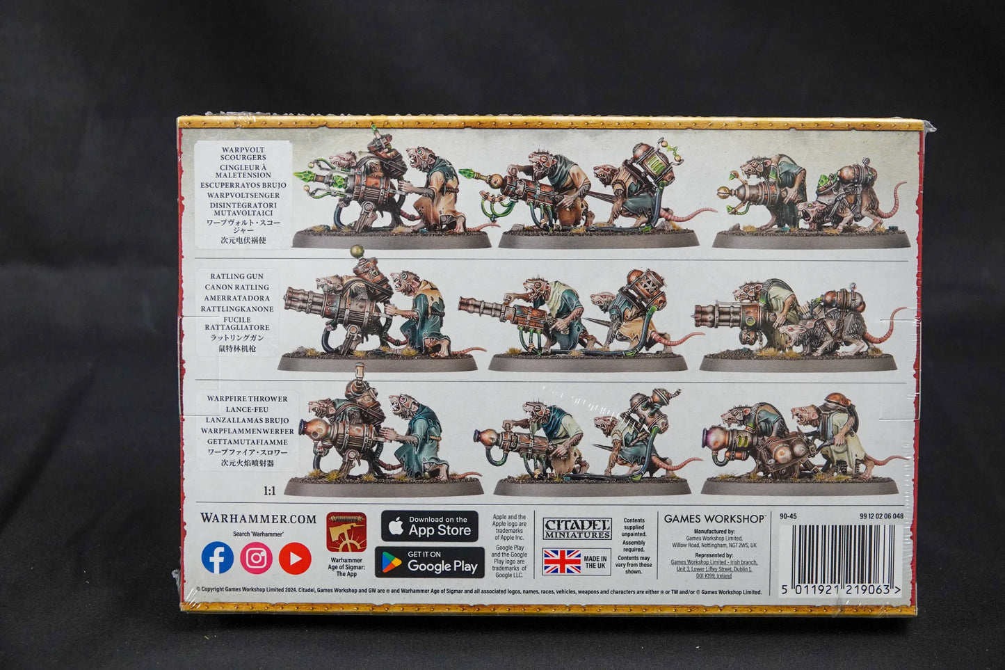 Warhammer: Age of Sigmar - SKAVEN - WARSPARK WEAPON BATTERY