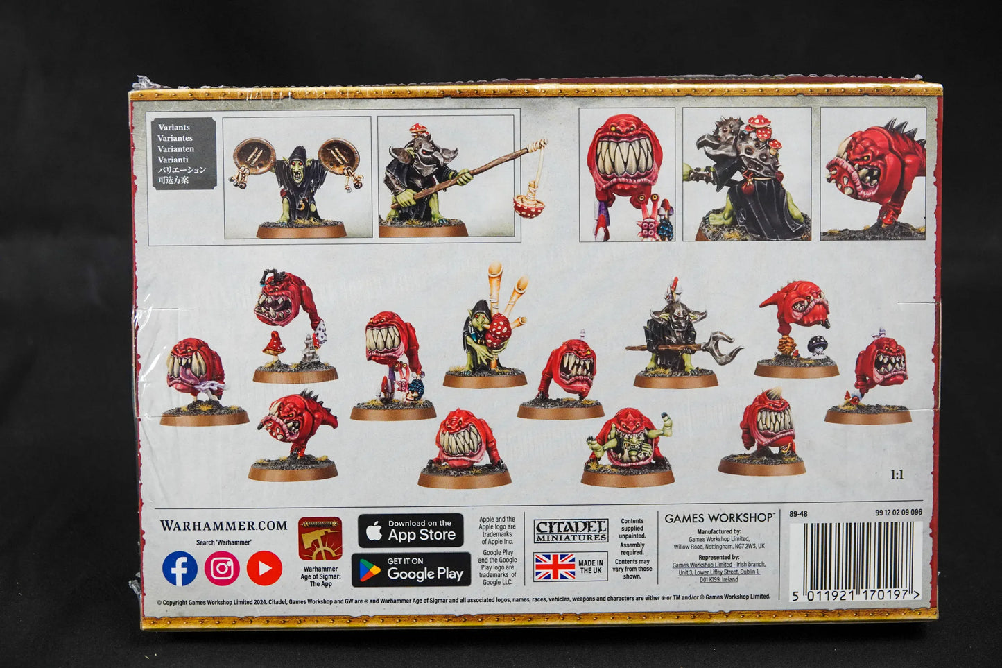 Warhammer: Age of Sigmar - GLOOMSPITE GITZ - SQUIG HERD