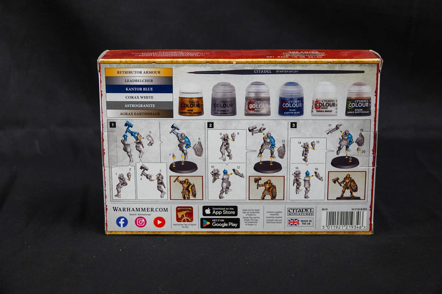 Warhammer: Age of Sigmar - STORMCAST ETERNALS - PAINT SET