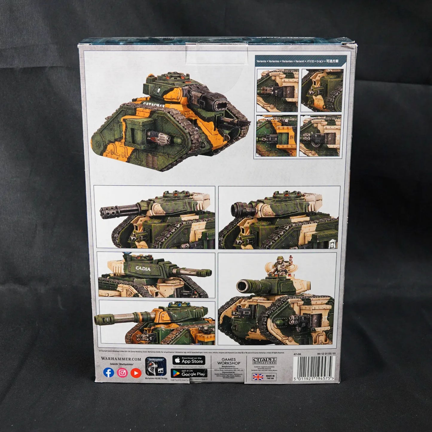 Warhammer: 40K - ASTRA MILITARUM - LEMAN RUSS BATTLE TANK