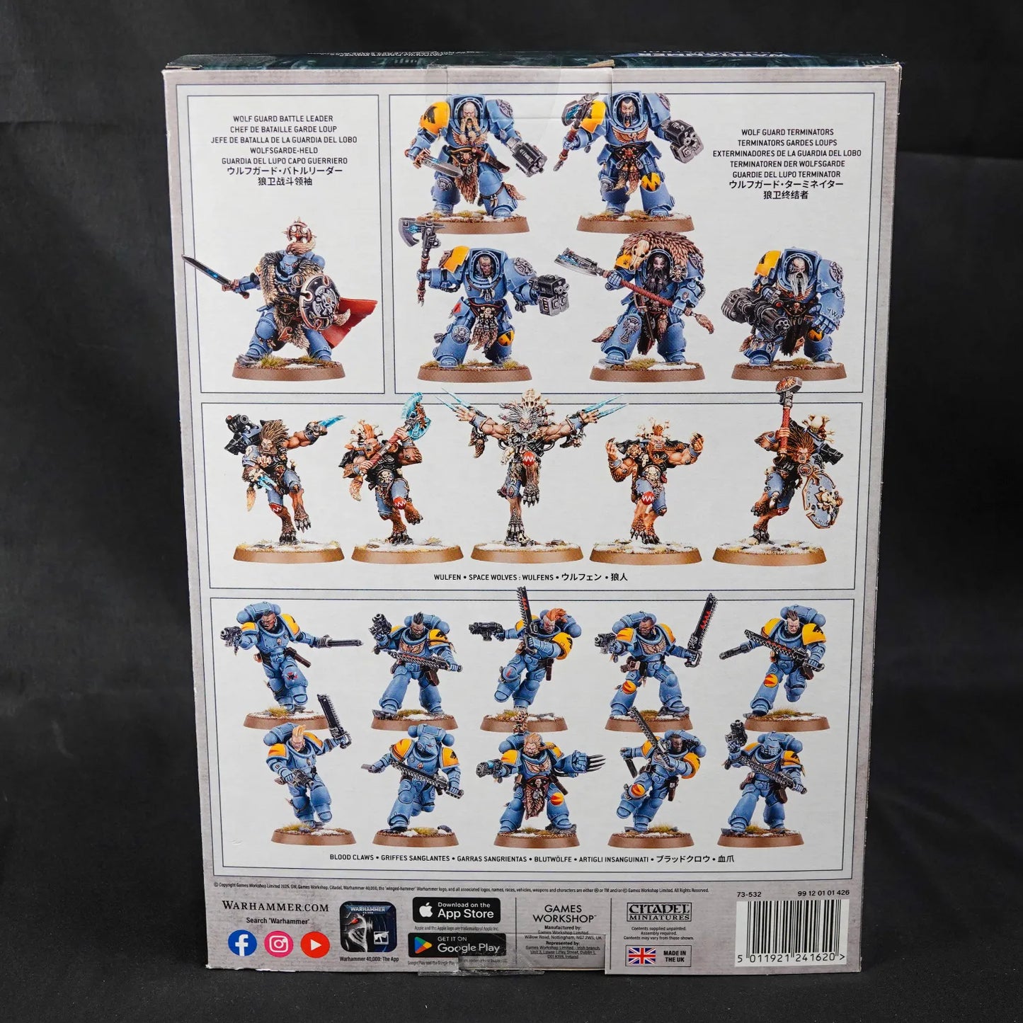 Warhammer: 40K - COMBAT PATROL - SPACE WOLVES