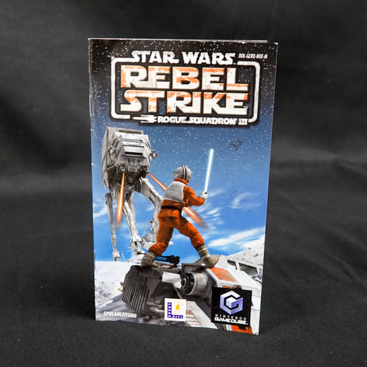 Star Wars Rebel Strike Rogue Squadron 3 - Nintendo Gamecube - CiB - PAL Deutsch