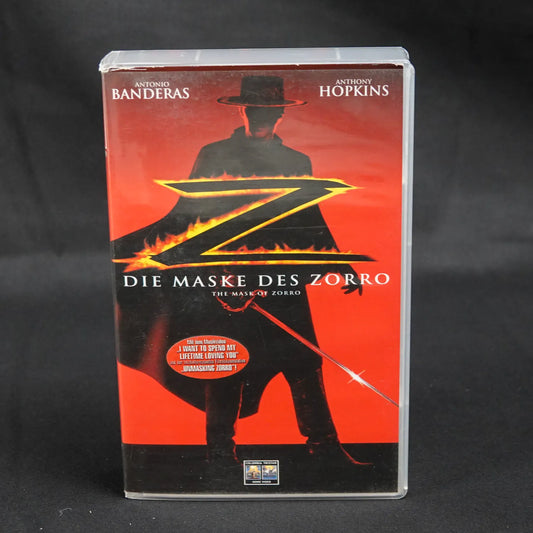 Die Maske des Zorro - VHS Video-Kassette - Deutsch - Gebraucht