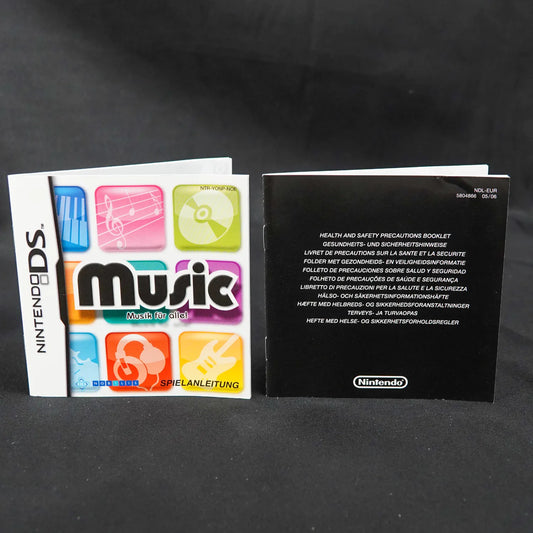 Music - Musik für Alle - Nintendo DS Spiel - PAL - CiB - Deutsch - Gebraucht