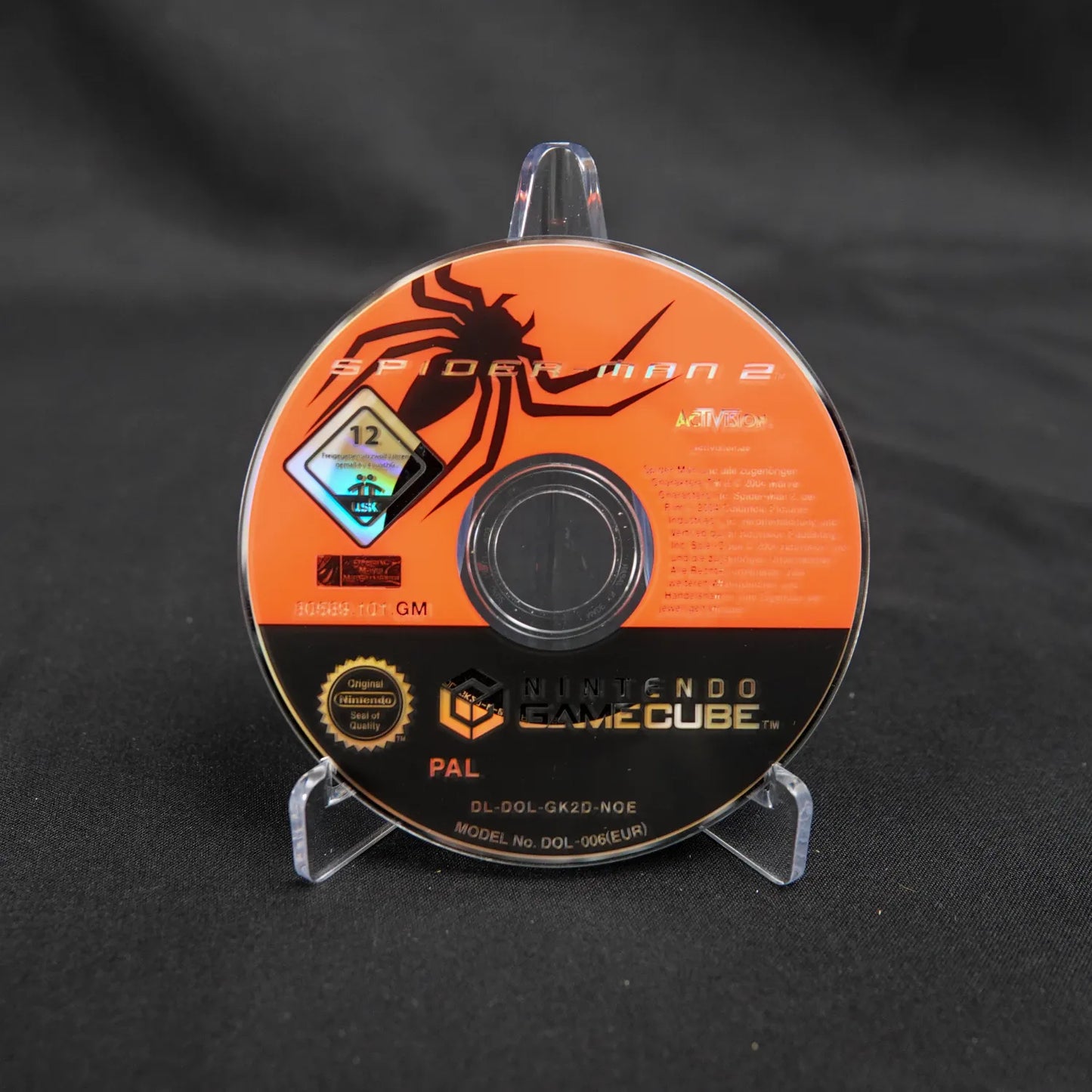 Spiderman 2 - Nintendo Gamecube Spiel - CiB - PAL - Deutsch - Gebraucht