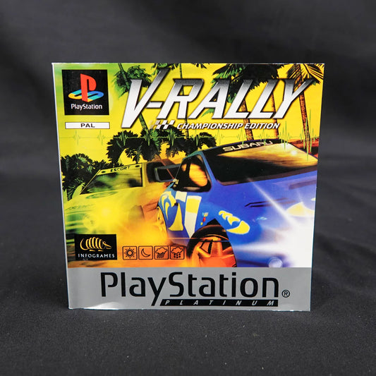 V-Rally - Championship Edition - Playstation 1 PS1 Platinum - CiB - PAL