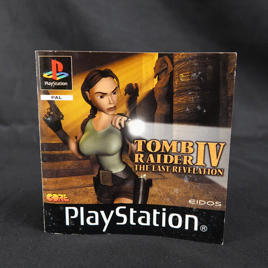 Tomb Raider IV / 4: The Last Revelation Playsation 1 PS1 - CiB - Case beschädigt