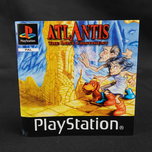 Atlantis: The Lost Continent - Playstation 1 PS1 Spiel - CiB mit Anleitung - PAL