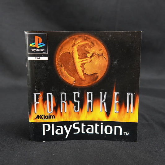 Forsaken - Playstation 1 PS1 Spiel - CiB mit Anleitung - Case beschädigt - PAL