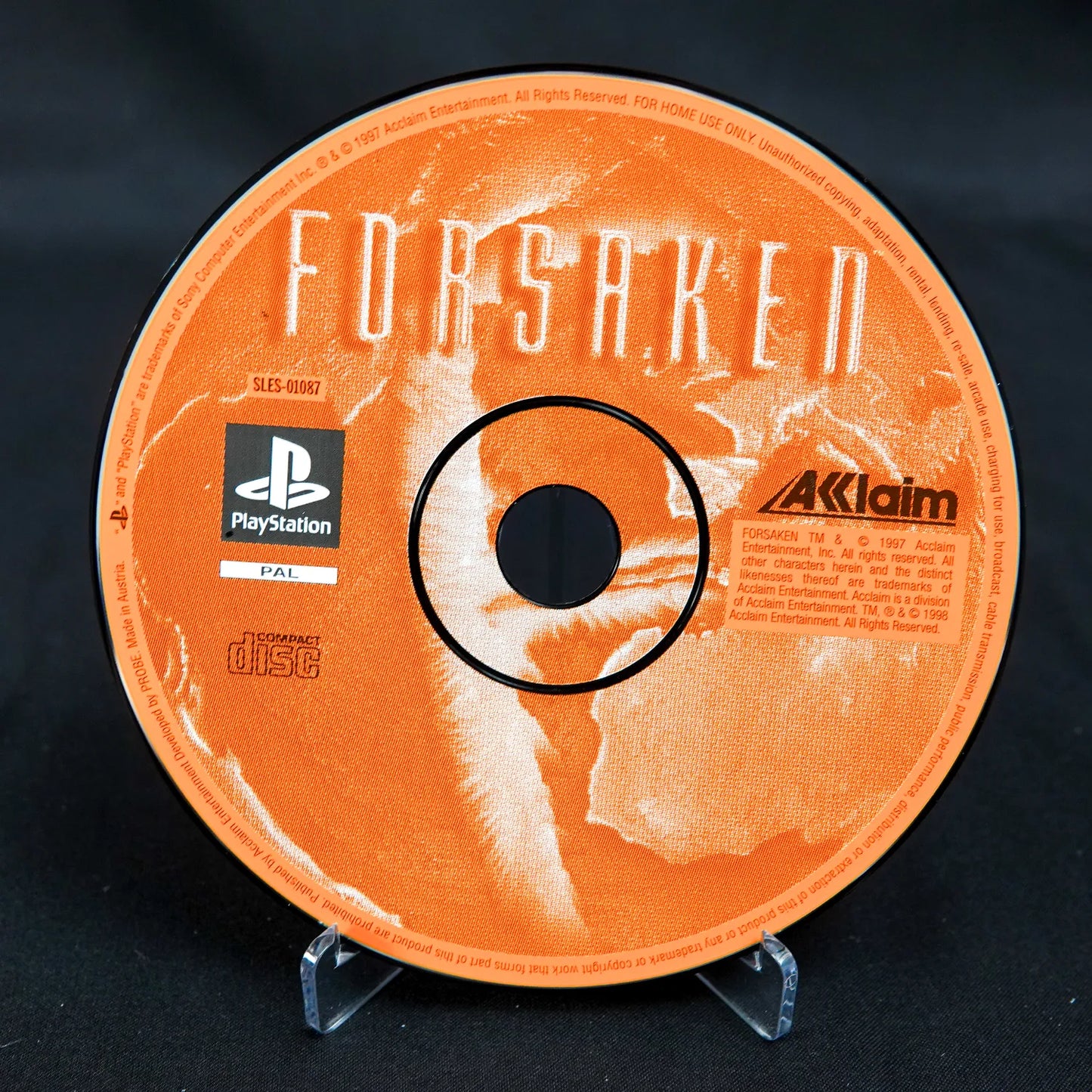 Forsaken - Playstation 1 PS1 Spiel - CiB mit Anleitung - Case beschädigt - PAL