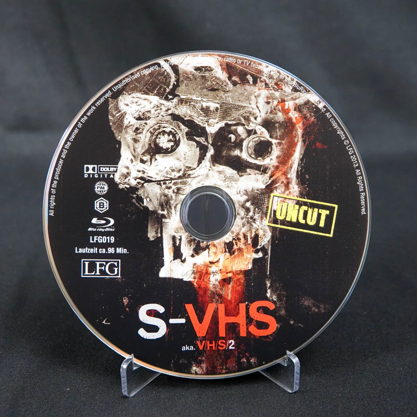 S-VHS aka. V/H/S/2 Uncut - Who's Tracking You? - Blue Ray Media Book - Deutsch