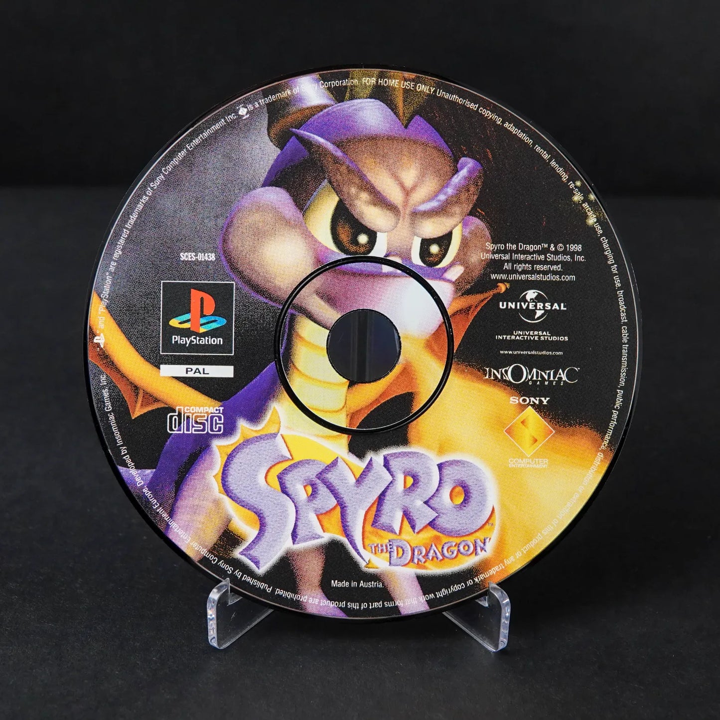 Spyro the Dragon - Playsation 1 PS1 - CiB mit Anleitung - Deutsch - Gebraucht