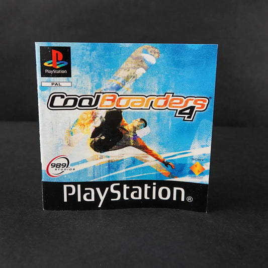 Cool Boarders 4 - Playsation 1 PS1 - CiB mit Anleitung - Deutsch - Gebraucht