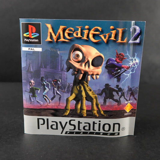Medievil 2 - Playsation 1 PS1 Platinum - CiB Komplett - Deutsch - Gebraucht