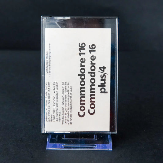 Basic Kurs 566001 - Commodore 16 C16 Plus / 4 Kassette - CiB - Gebraucht