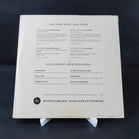 Hänsel & Gretel Schallplatte Vinyl Hörspiel Märchenoper - Engelbert Humperdinck