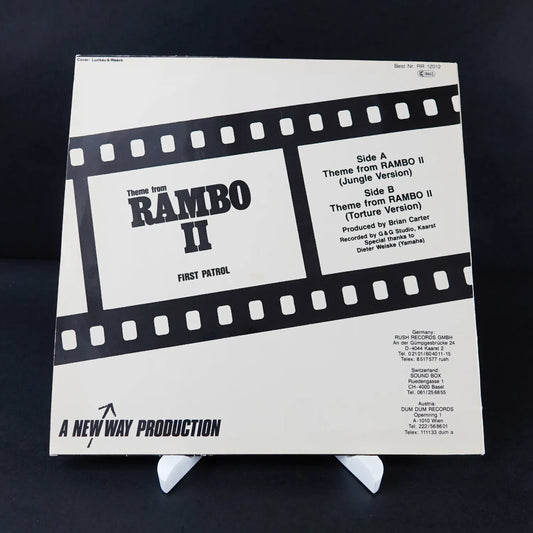 Theme from RAMBO II - First Patrol - Film Soundtrack auf Vinyl Schallplatte