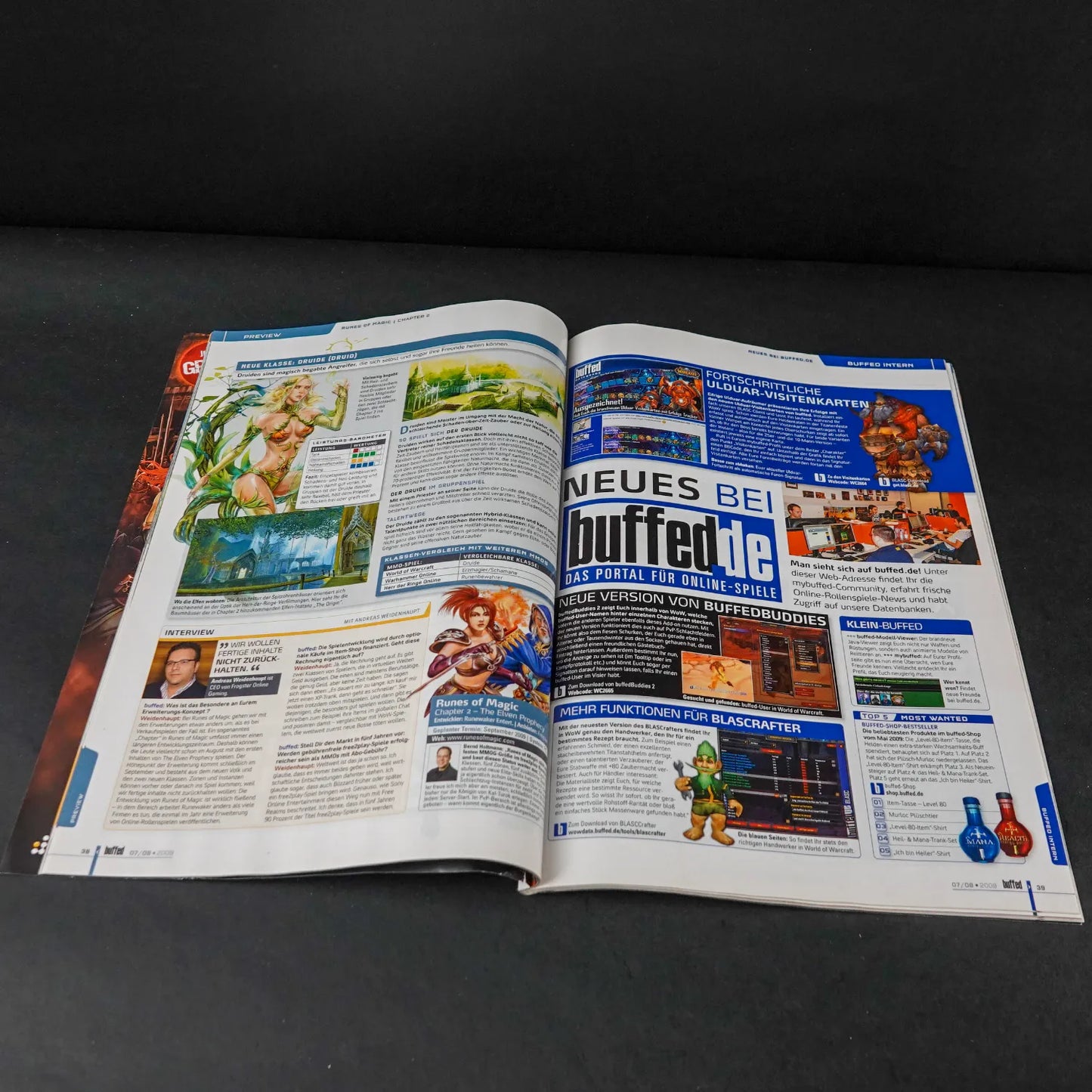 buffed - Das Magazin für Rollenspieler - Ausgabe 07-08 2009 - VOLLSTÄNDIG