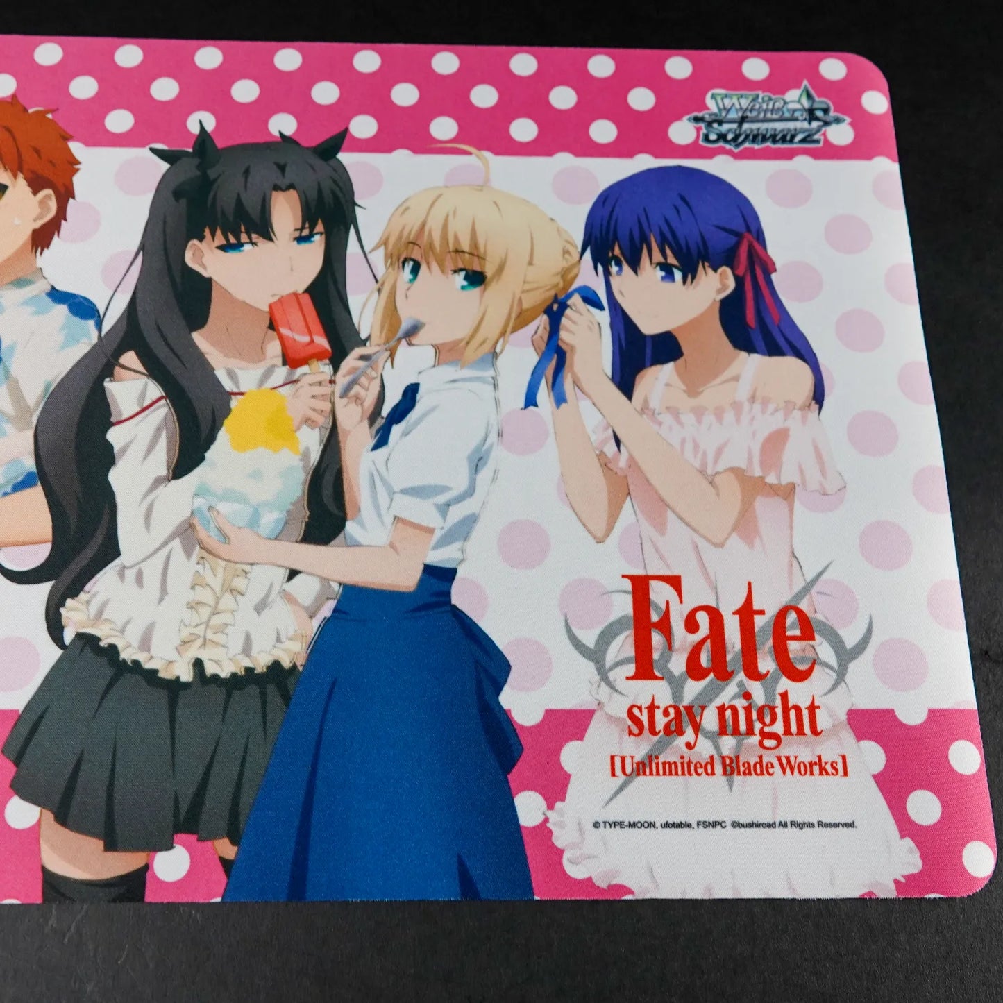Weiss Schwarz TCG Playmat - Fate Stay Night - Gebraucht - Guter Zustand