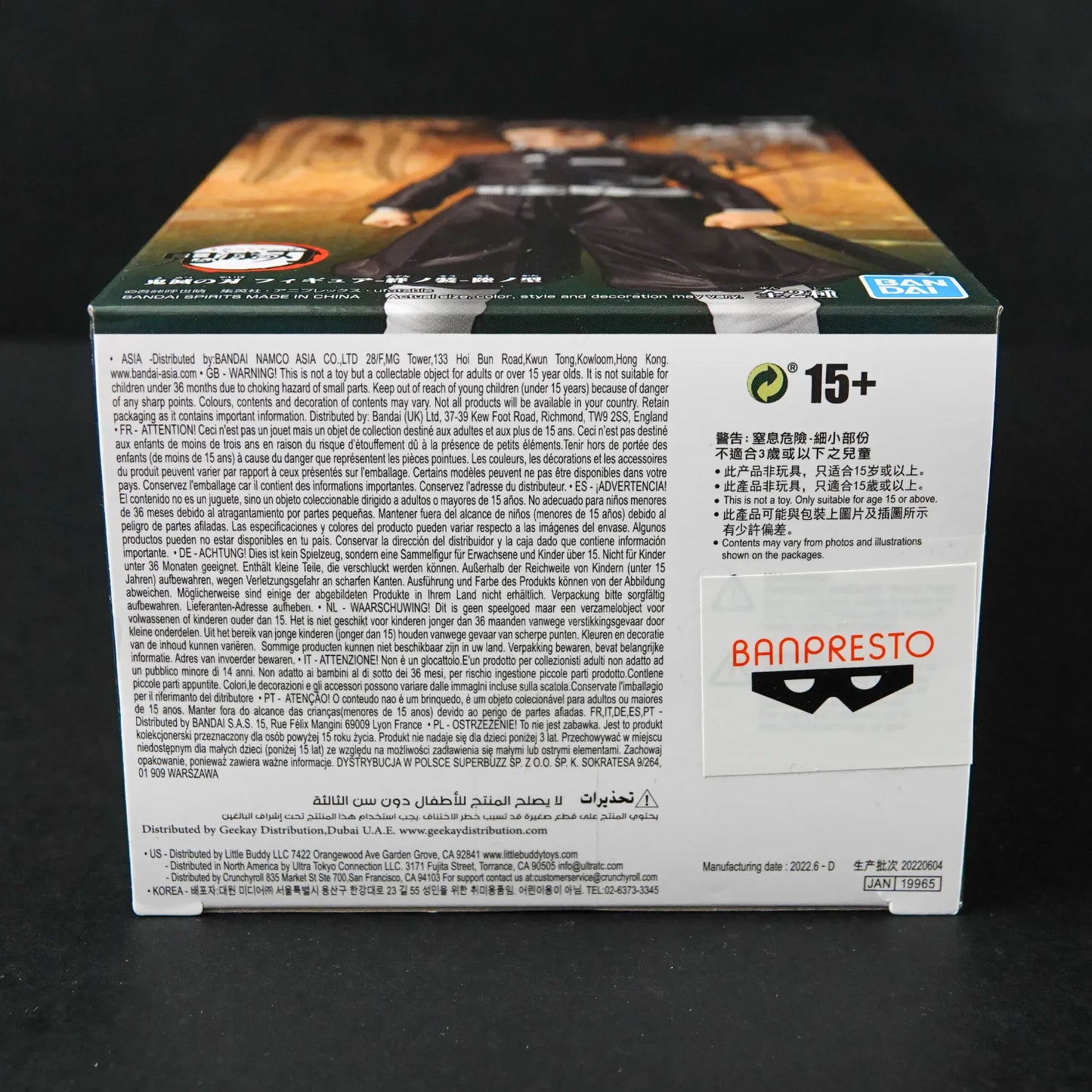 Demon Slayer Kimetsu no Yaiba PVC Statue Tanjiro Kamado Vol. 6 16 cm