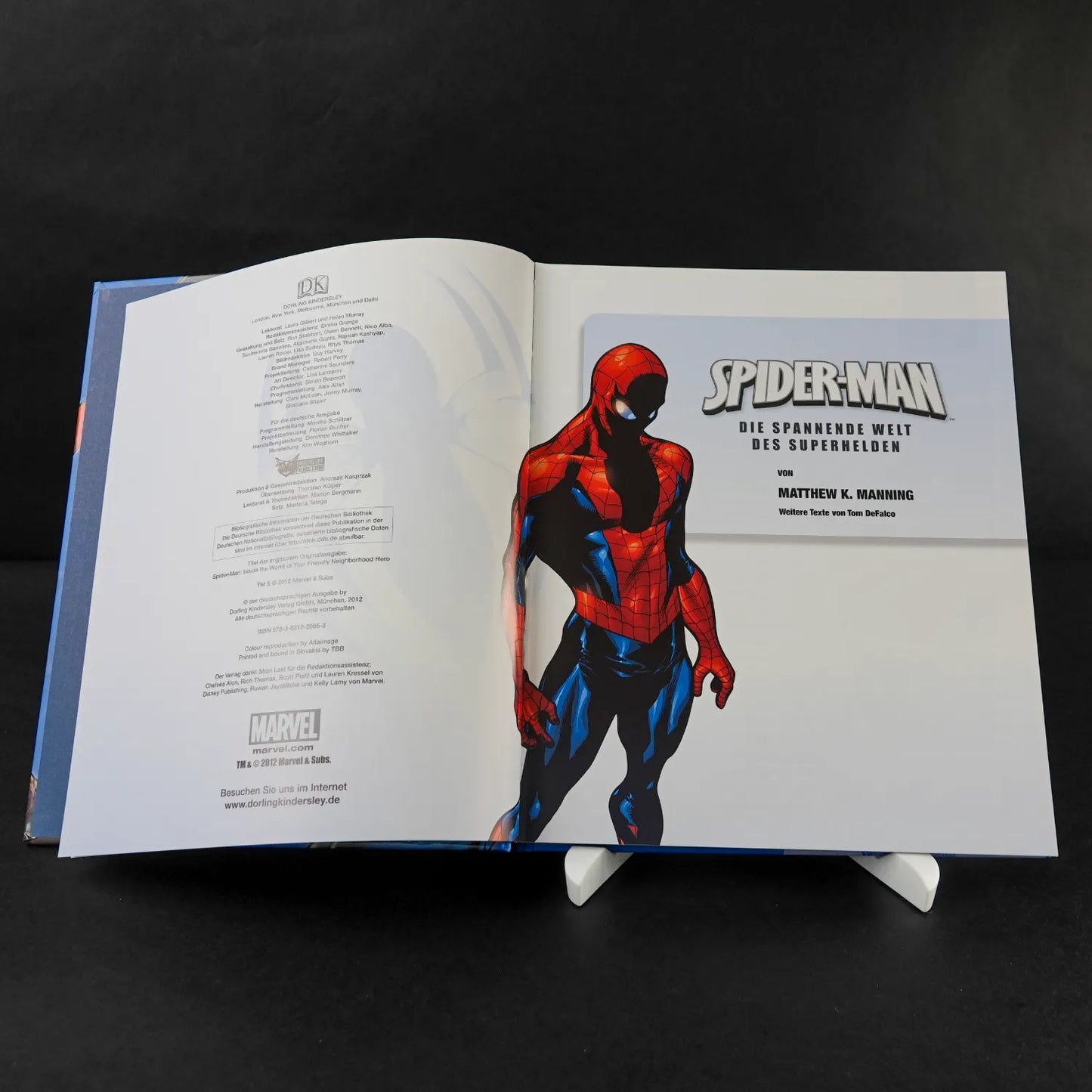 Spider-Man - Die Spannende Welt des Superhelden - Artbook / Storybook - Deutsch