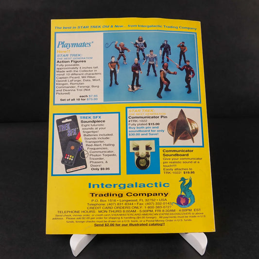 Starlog - Star Trek The Next Generation - Makeup FX Journal - Michael Westmore