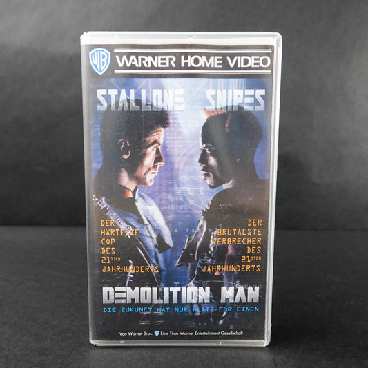 Demolition Man - Die Zukunft hat nur Platz für Einen - VHS - PAL / Deutsch
