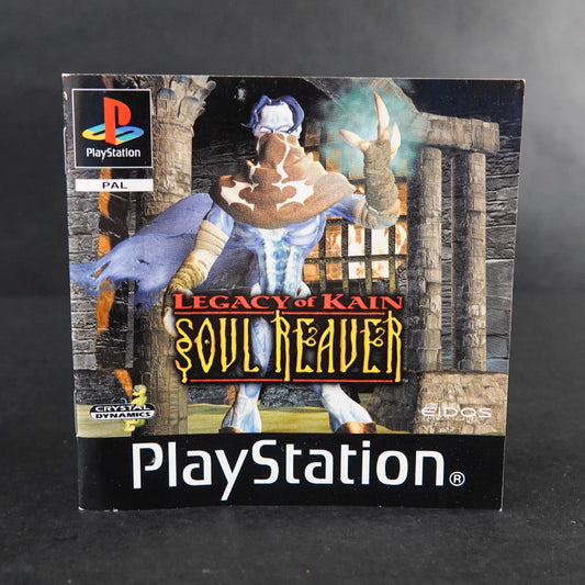 Soul Reaver Legacy of Kain - Playstation PS1 - PAL Deutsch - CiB mit HOLO COVER