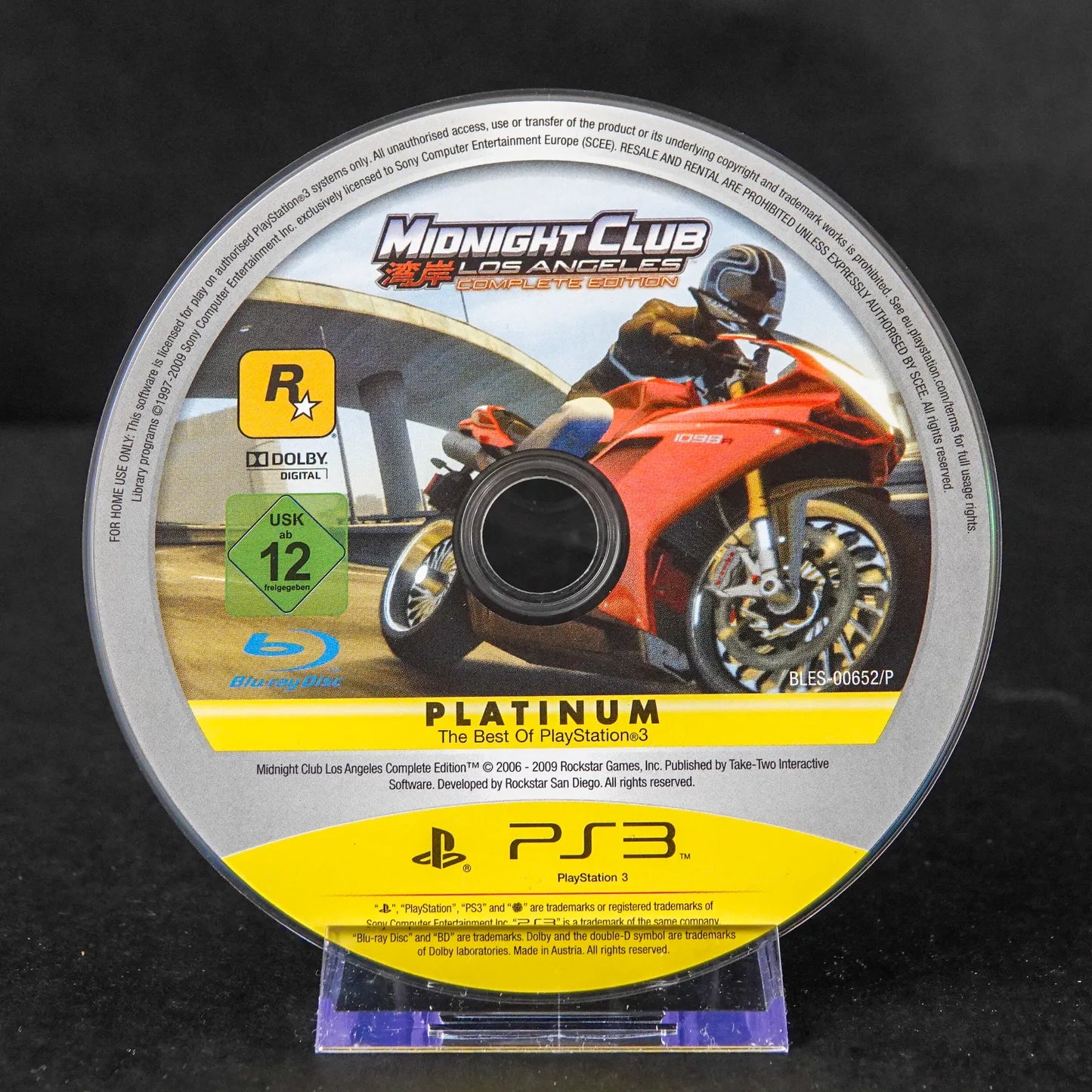 Midnight Club Los Angeles Complete Edition - Playstation PS3 Platinum - Deutsch