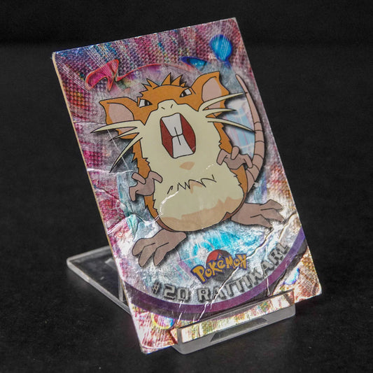 Pokémon topps TCG - TV Animation Edition - #20 Rattikarl - HOLO - Deutsch - PL