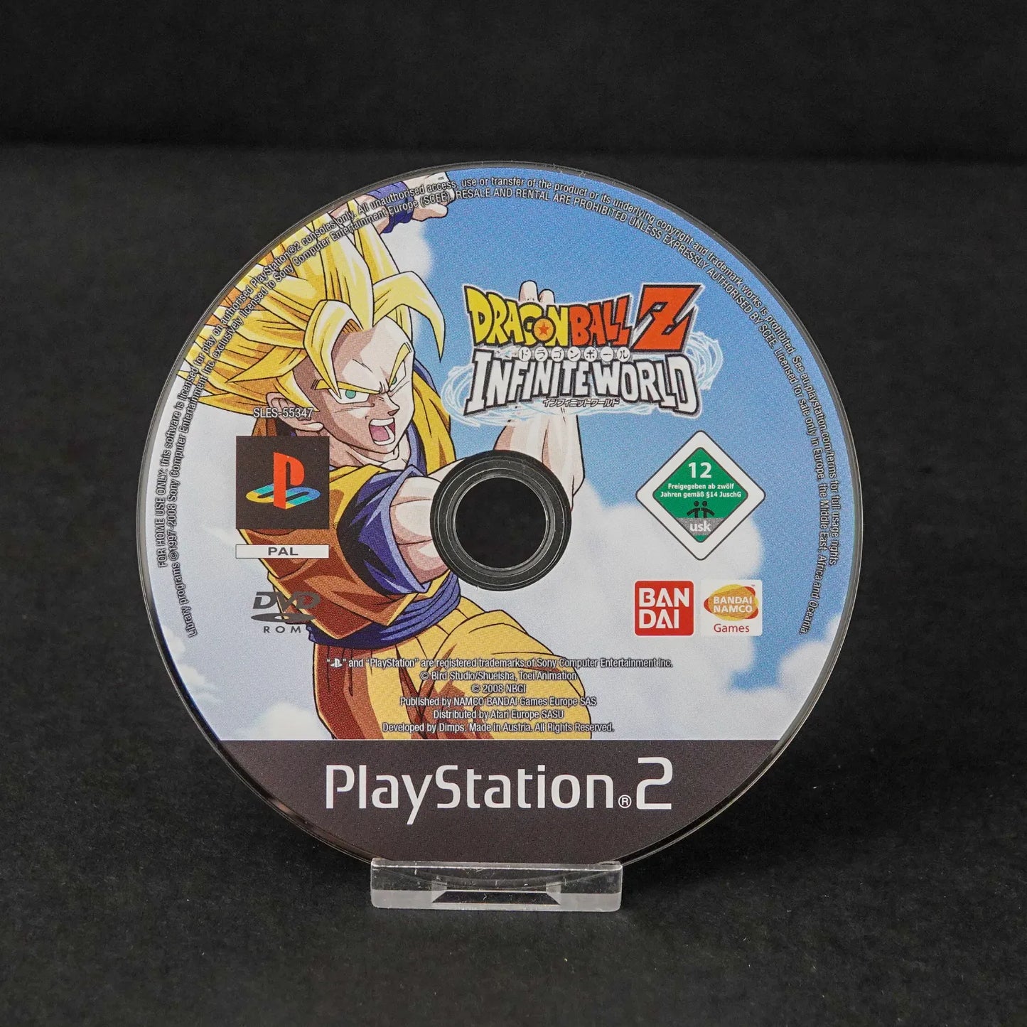 Dragon Ball Z Infinite World - Playstation 2 PS2 - CiB - PAL Deutsch - Gebraucht