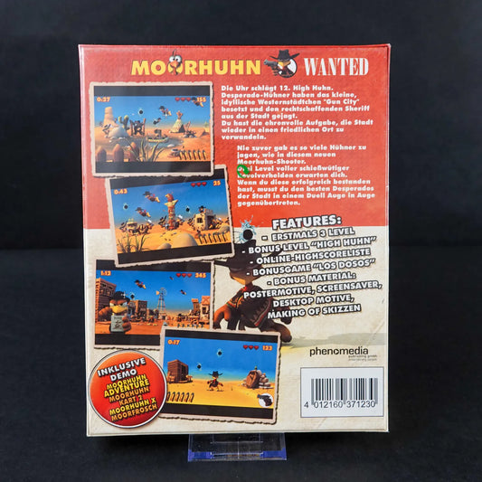 Moorhuhn Wanted Big Pack - PC Game - Big Box - CiB - Deutsch - OVP & Sealed