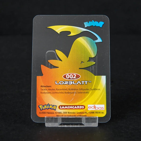 Pokémon Lamincards 2006 - Nr 002 - Lorblatt - deutsch - Zustand gut