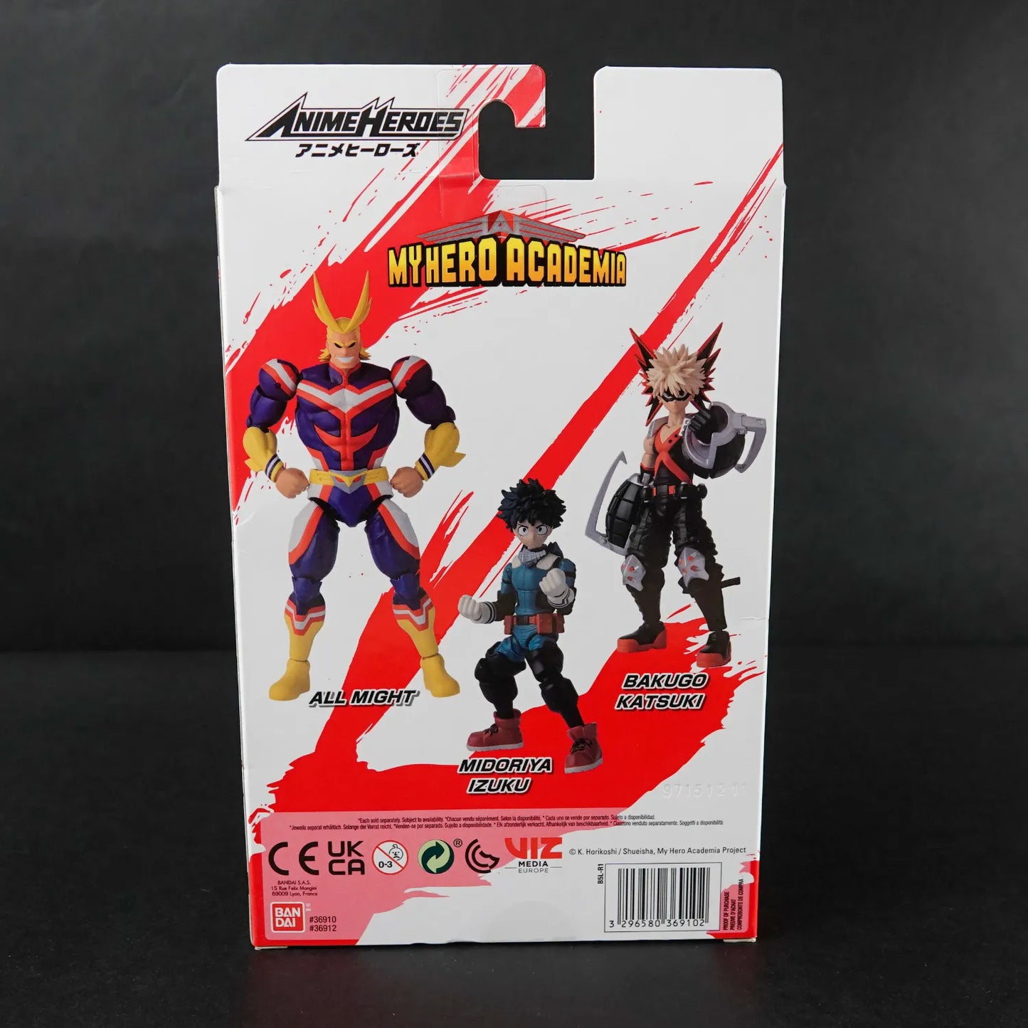 Anime Heroes: My Hero Academia Actionfigur - Bakugo Katsuki - Neu & Sealed