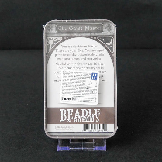 Beadle & Grimm's Pen and Paper Rollenspiel-Helden Würfelset - The Game Master