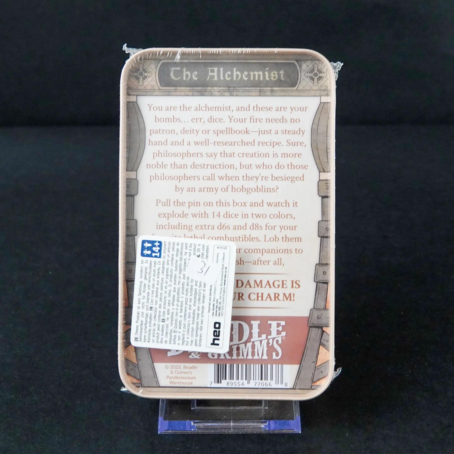 Beadle & Grimm's Pen and Paper Rollenspiel-Helden Würfelset - The Alchemist