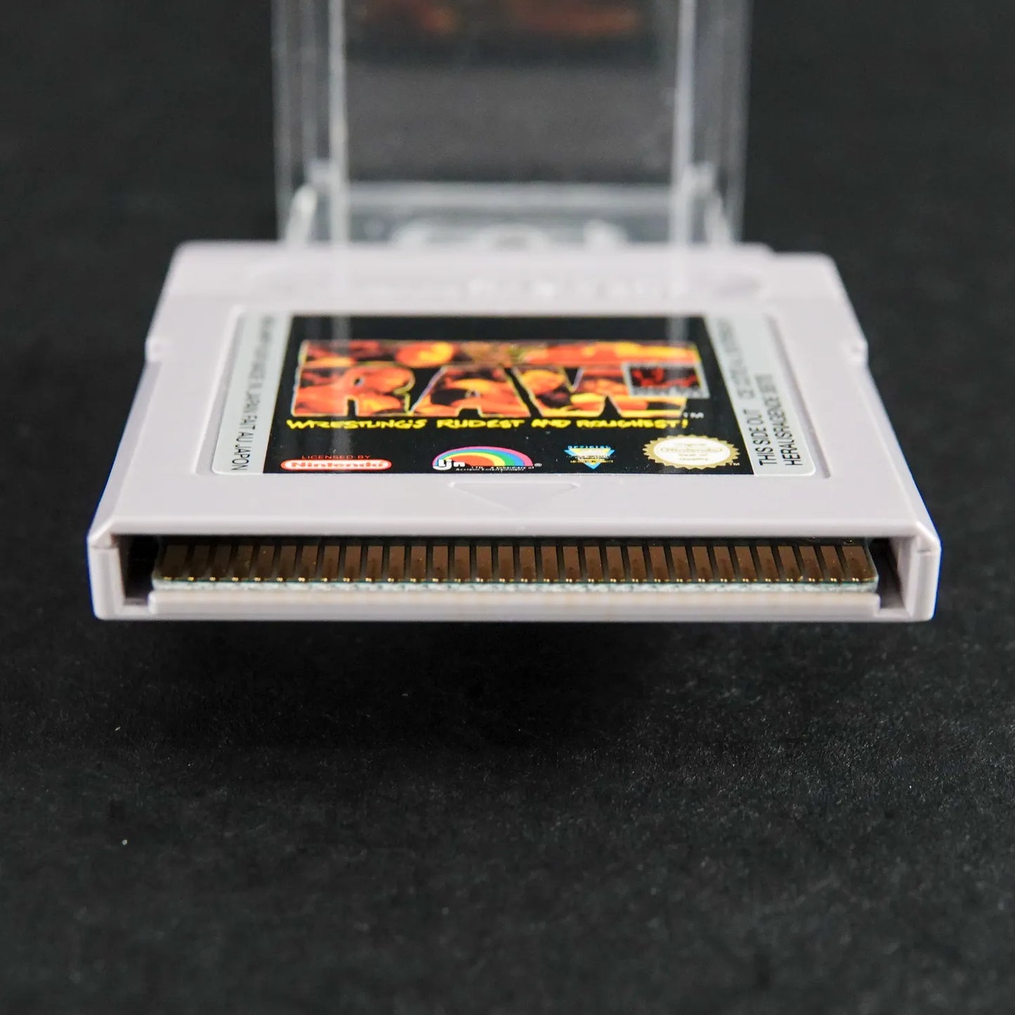 WWF Raw Wrestlings Rudest and Roughest - Game Boy PAL - Nur Modul - TOP Zustand