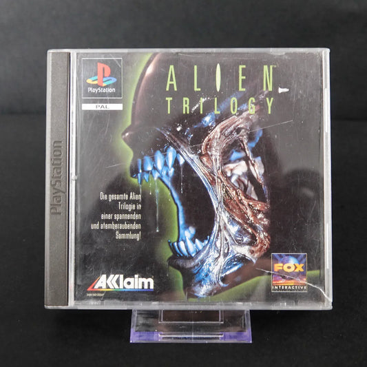 Alien Trilogy - Playstation 1 PS1 - CiB Anleitung - PAL - Deutsch - Gebraucht