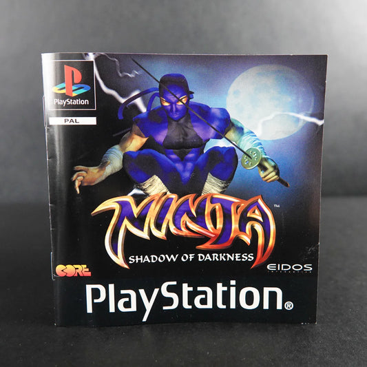 Ninja: Shadow of Darkness - Playstation 1 PS1 - CiB mit Anleitung - PAL Deutsch