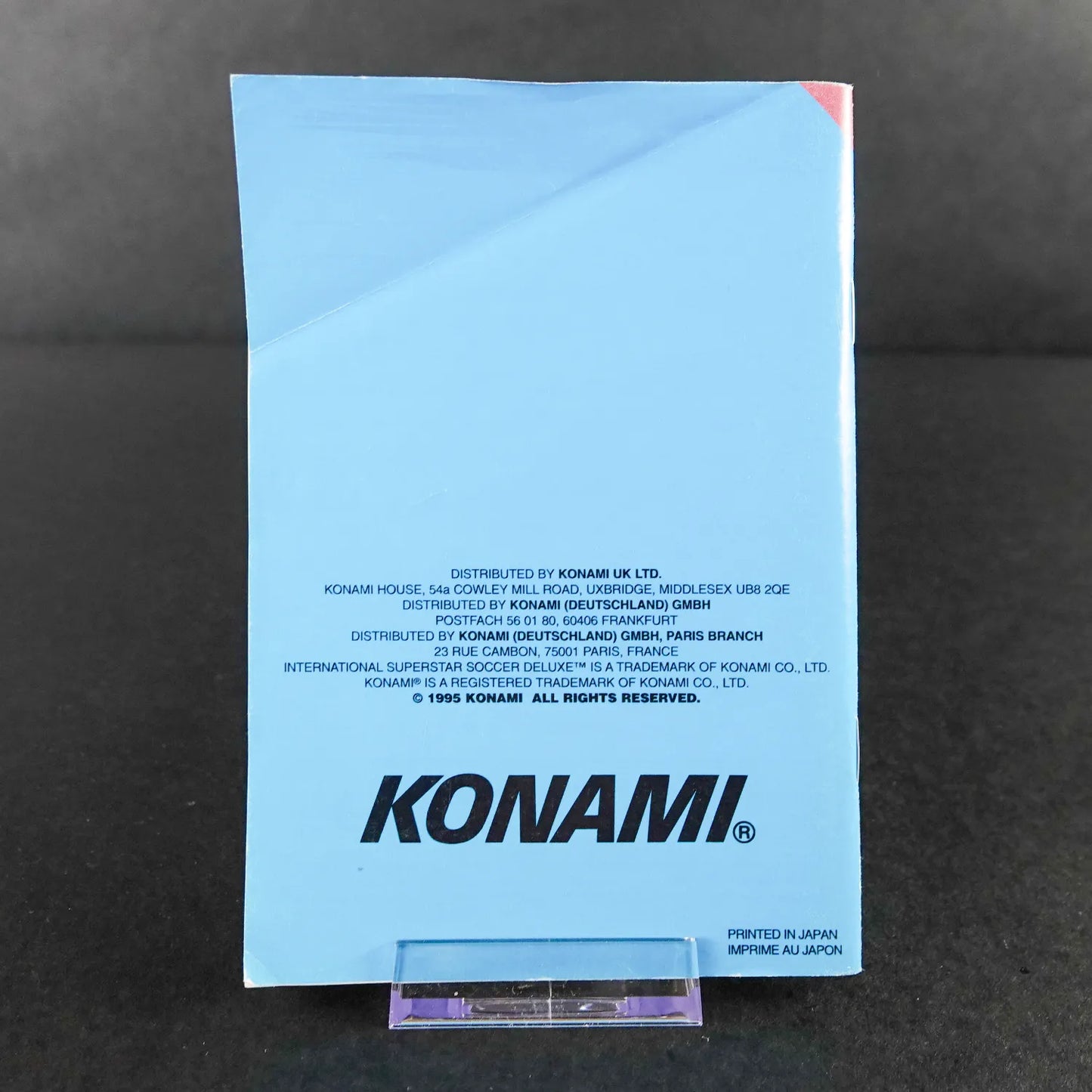 International Superstar Soccer Deluxe - Super Nintendo SNES - CiB - PAL / EU